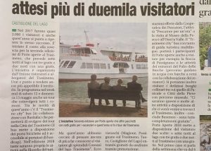 Porte aperte al Trasimeno 2018 al via - Corriere dell'Umbria